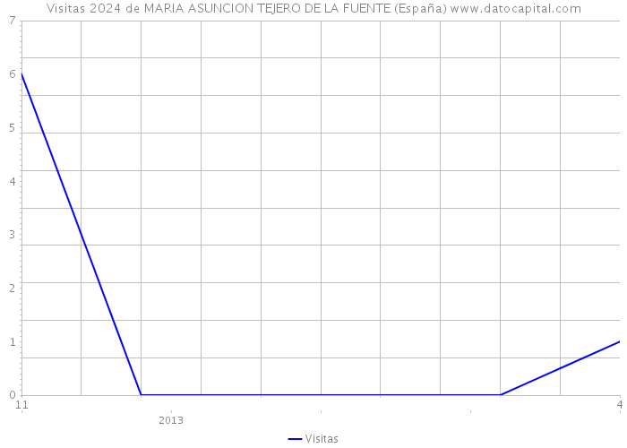 Visitas 2024 de MARIA ASUNCION TEJERO DE LA FUENTE (España) 
