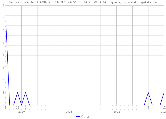 Visitas 2024 de HUAXING TECNOLOGIA SOCIEDAD LIMITADA (España) 