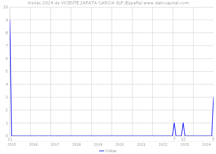Visitas 2024 de VICENTE ZAPATA GARCIA SLP (España) 