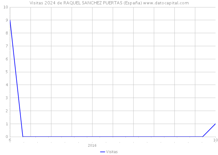 Visitas 2024 de RAQUEL SANCHEZ PUERTAS (España) 