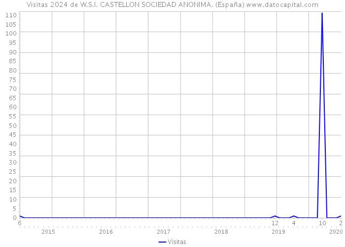 Visitas 2024 de W.S.I. CASTELLON SOCIEDAD ANONIMA. (España) 