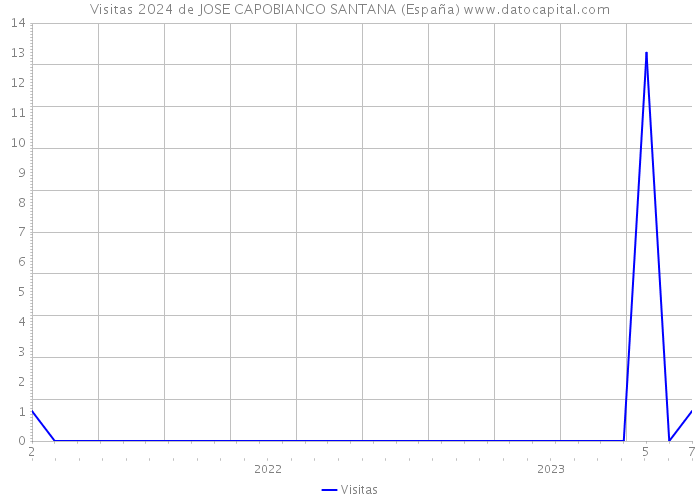 Visitas 2024 de JOSE CAPOBIANCO SANTANA (España) 