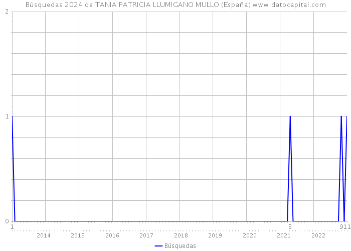 Búsquedas 2024 de TANIA PATRICIA LLUMIGANO MULLO (España) 
