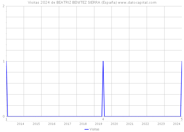 Visitas 2024 de BEATRIZ BENITEZ SIERRA (España) 