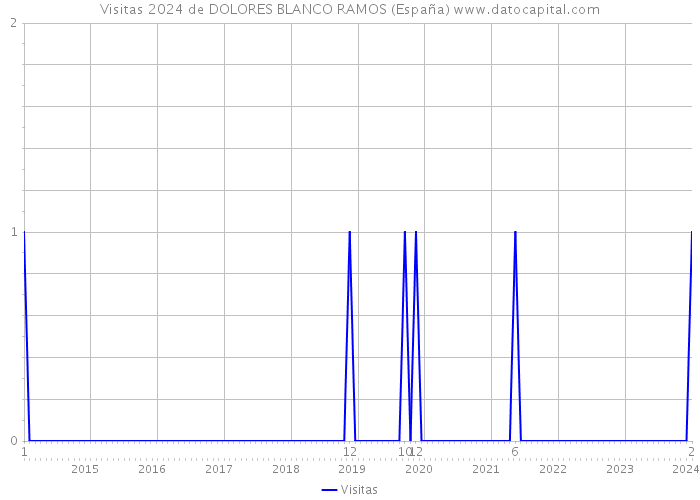 Visitas 2024 de DOLORES BLANCO RAMOS (España) 