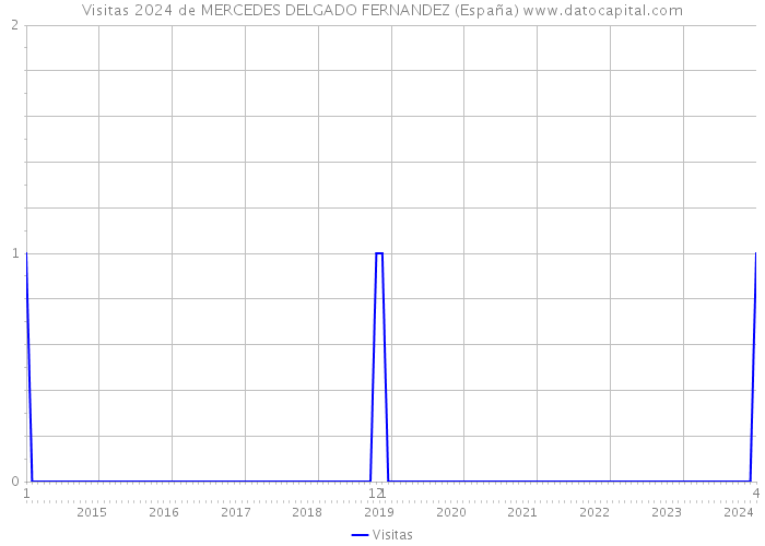 Visitas 2024 de MERCEDES DELGADO FERNANDEZ (España) 