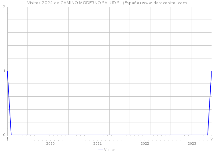 Visitas 2024 de CAMINO MODERNO SALUD SL (España) 