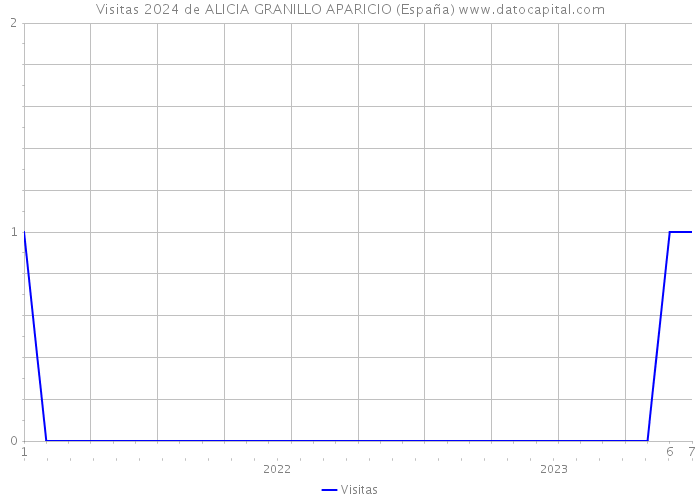 Visitas 2024 de ALICIA GRANILLO APARICIO (España) 