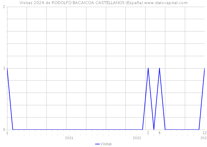 Visitas 2024 de RODOLFO BACAICOA CASTELLANOS (España) 