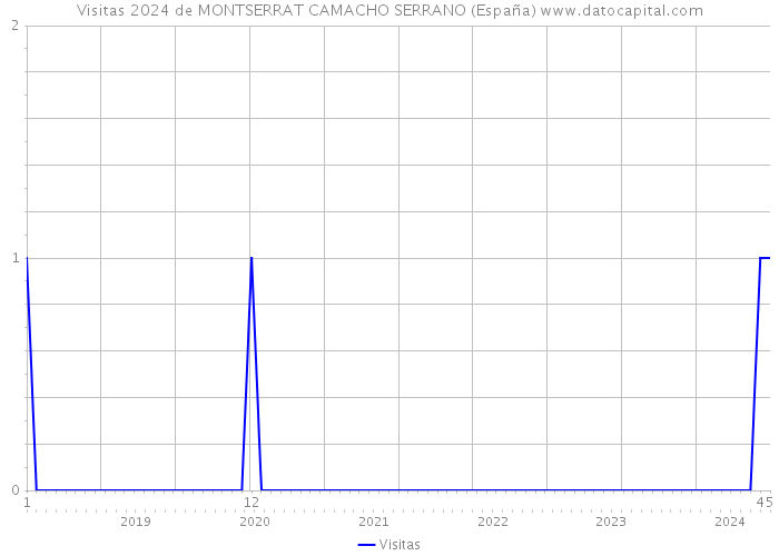 Visitas 2024 de MONTSERRAT CAMACHO SERRANO (España) 