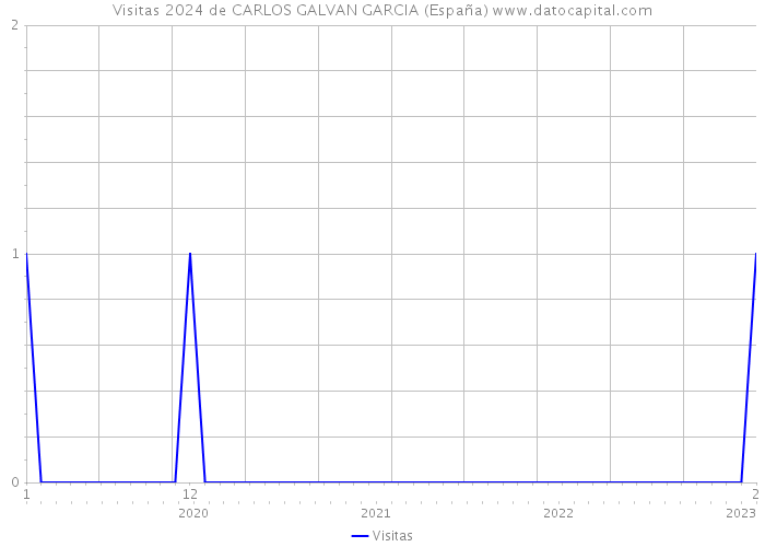 Visitas 2024 de CARLOS GALVAN GARCIA (España) 