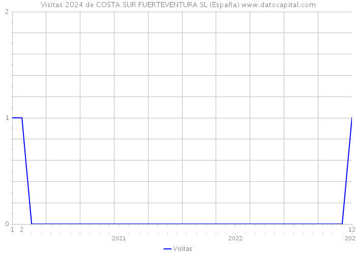 Visitas 2024 de COSTA SUR FUERTEVENTURA SL (España) 