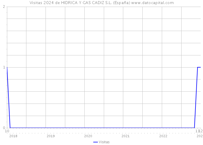 Visitas 2024 de HIDRICA Y GAS CADIZ S.L. (España) 