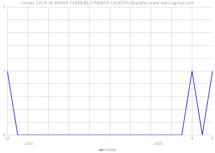 Visitas 2024 de MARIA CONSUELO RAMOS CASCON (España) 
