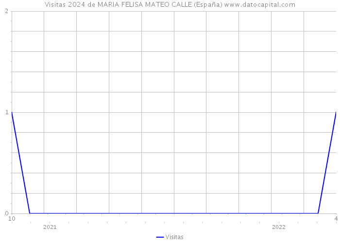 Visitas 2024 de MARIA FELISA MATEO CALLE (España) 