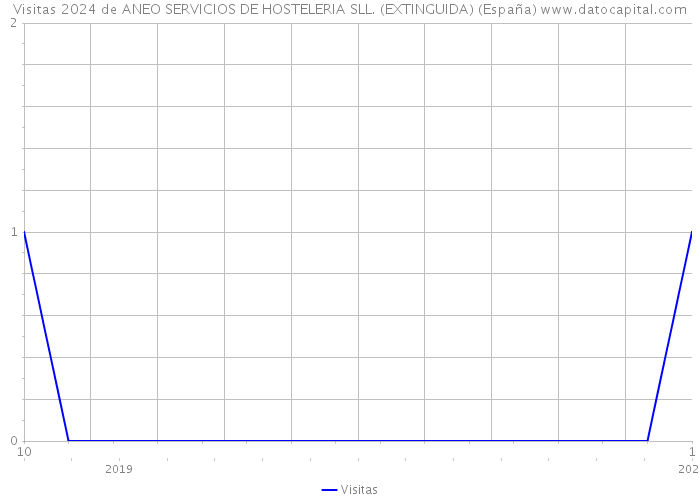 Visitas 2024 de ANEO SERVICIOS DE HOSTELERIA SLL. (EXTINGUIDA) (España) 