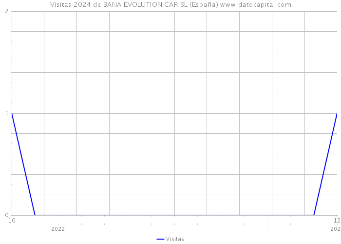 Visitas 2024 de BANA EVOLUTION CAR SL (España) 