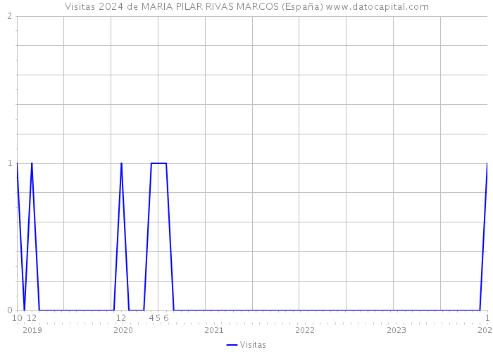 Visitas 2024 de MARIA PILAR RIVAS MARCOS (España) 