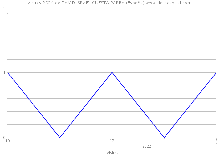Visitas 2024 de DAVID ISRAEL CUESTA PARRA (España) 