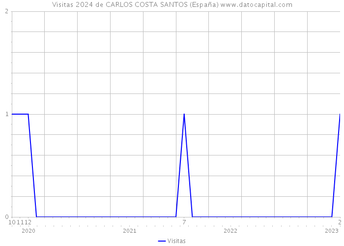 Visitas 2024 de CARLOS COSTA SANTOS (España) 