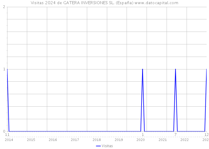 Visitas 2024 de GATERA INVERSIONES SL. (España) 