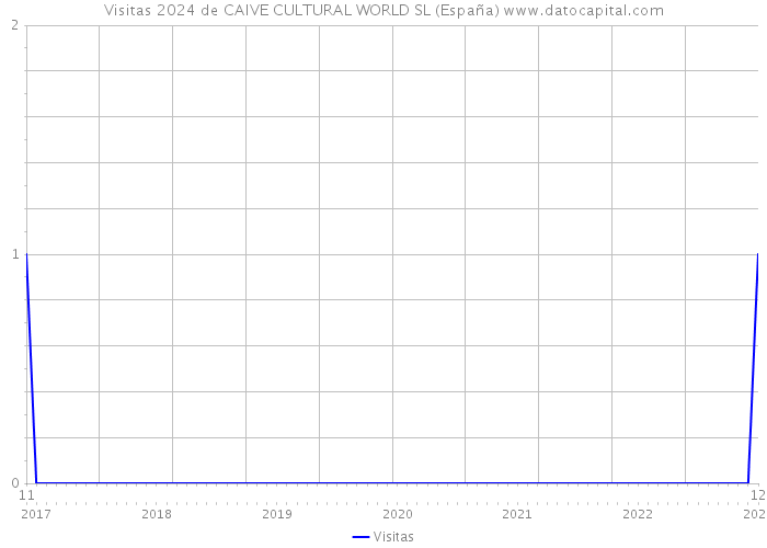Visitas 2024 de CAIVE CULTURAL WORLD SL (España) 