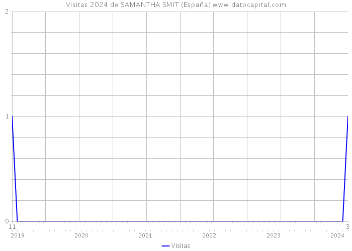 Visitas 2024 de SAMANTHA SMIT (España) 