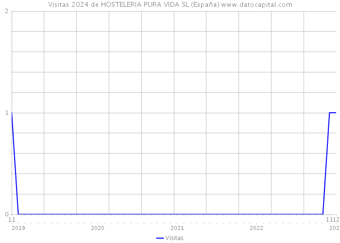 Visitas 2024 de HOSTELERIA PURA VIDA SL (España) 