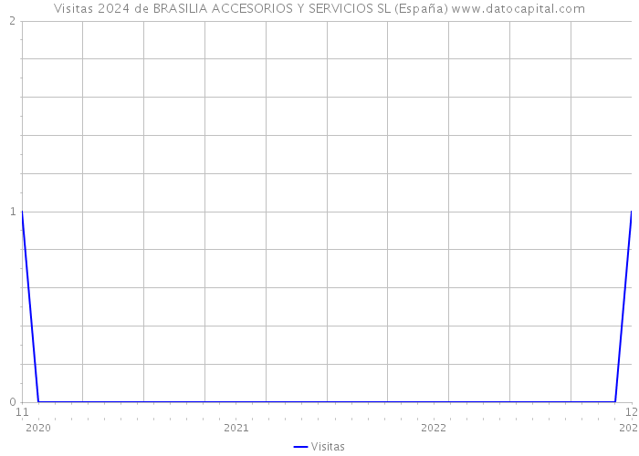 Visitas 2024 de BRASILIA ACCESORIOS Y SERVICIOS SL (España) 