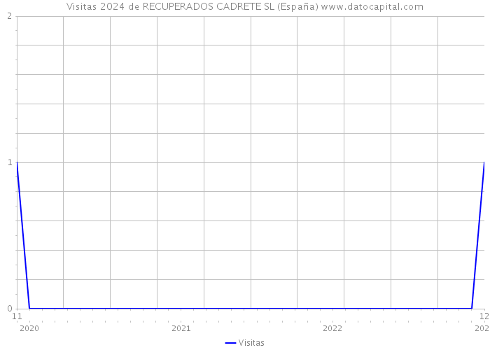 Visitas 2024 de RECUPERADOS CADRETE SL (España) 