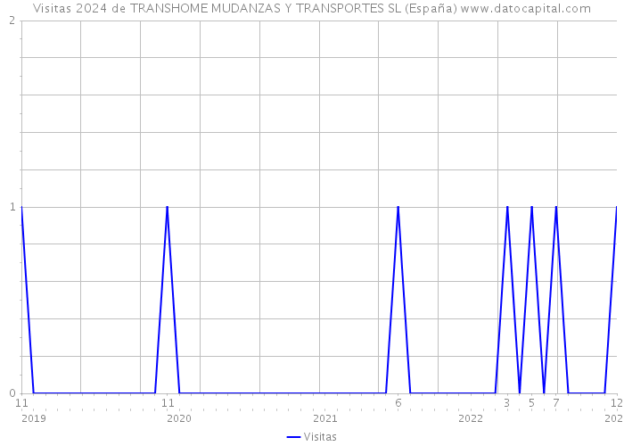 Visitas 2024 de TRANSHOME MUDANZAS Y TRANSPORTES SL (España) 