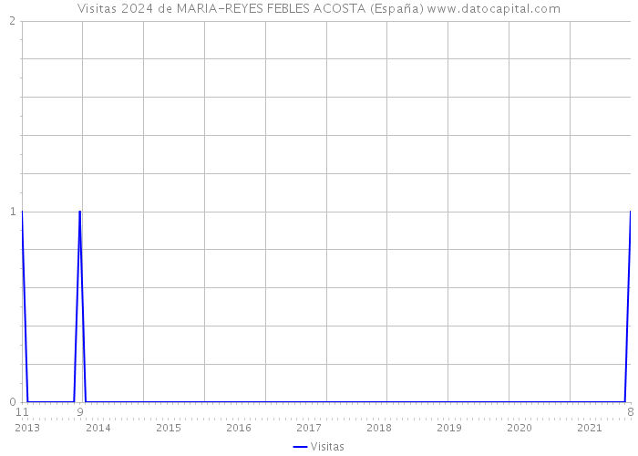 Visitas 2024 de MARIA-REYES FEBLES ACOSTA (España) 
