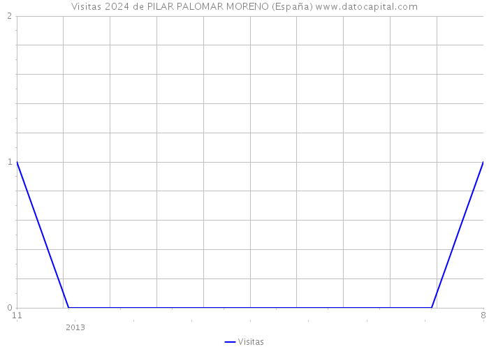 Visitas 2024 de PILAR PALOMAR MORENO (España) 