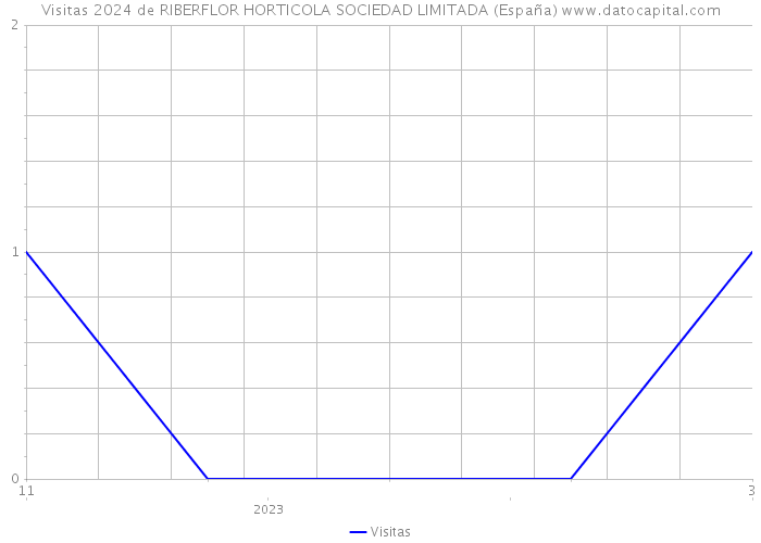 Visitas 2024 de RIBERFLOR HORTICOLA SOCIEDAD LIMITADA (España) 