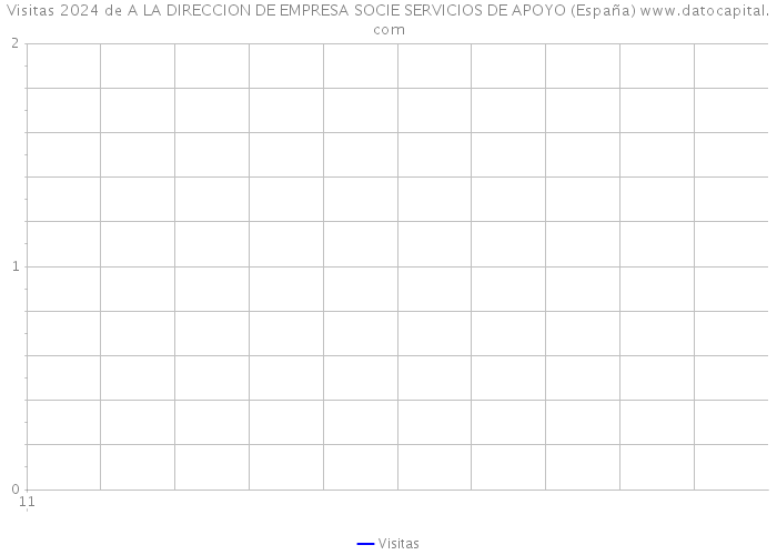 Visitas 2024 de A LA DIRECCION DE EMPRESA SOCIE SERVICIOS DE APOYO (España) 