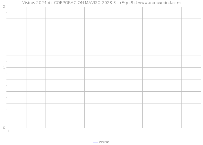 Visitas 2024 de CORPORACION MAVISO 2023 SL. (España) 