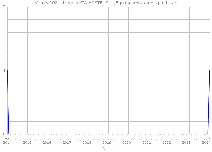 Visitas 2024 de KALKATA HOSTEL S.L. (España) 