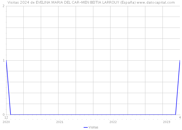Visitas 2024 de EVELINA MARIA DEL CAR-MEN BEITIA LARROUY (España) 