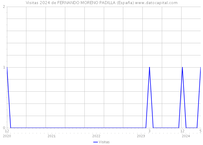 Visitas 2024 de FERNANDO MORENO PADILLA (España) 