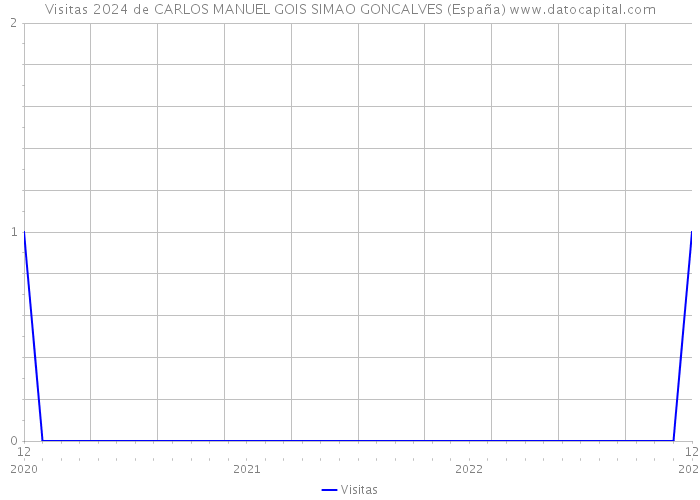Visitas 2024 de CARLOS MANUEL GOIS SIMAO GONCALVES (España) 