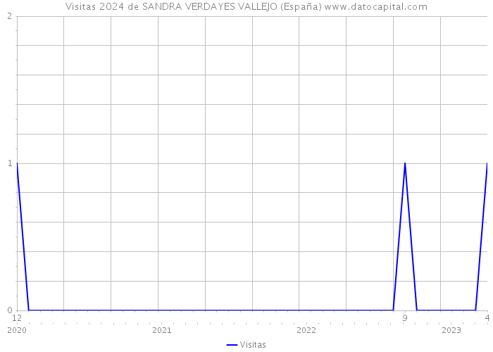 Visitas 2024 de SANDRA VERDAYES VALLEJO (España) 