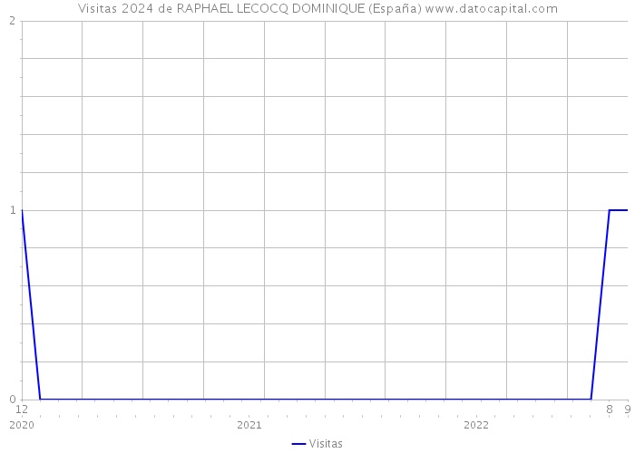 Visitas 2024 de RAPHAEL LECOCQ DOMINIQUE (España) 
