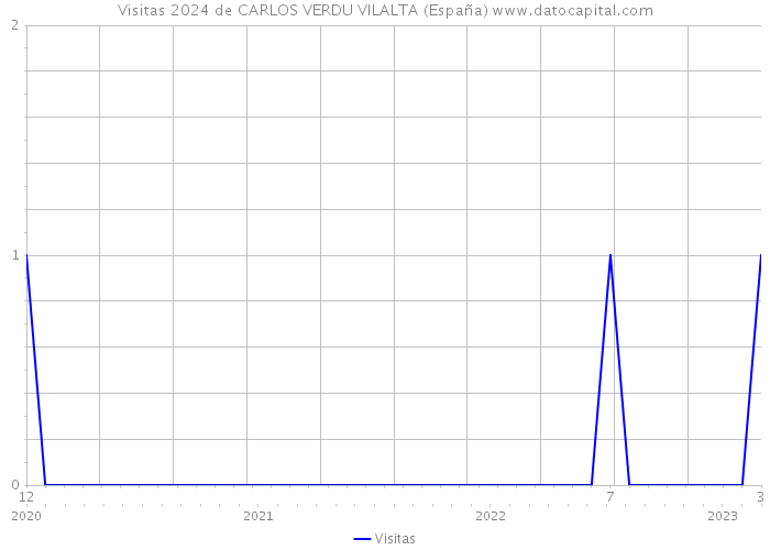 Visitas 2024 de CARLOS VERDU VILALTA (España) 