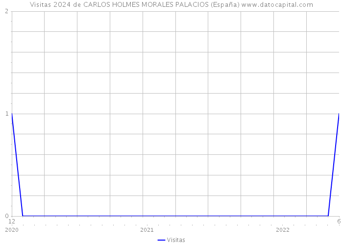 Visitas 2024 de CARLOS HOLMES MORALES PALACIOS (España) 