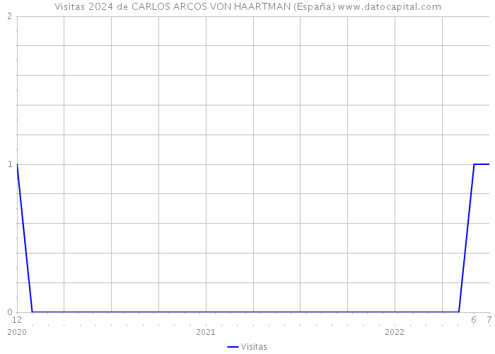 Visitas 2024 de CARLOS ARCOS VON HAARTMAN (España) 
