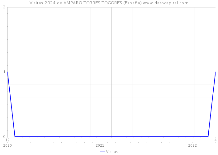 Visitas 2024 de AMPARO TORRES TOGORES (España) 