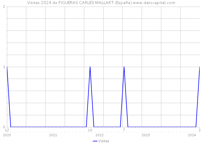 Visitas 2024 de FIGUERAS CARLES MALLART (España) 