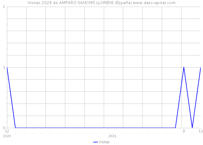 Visitas 2024 de AMPARO SANCHIS LLORENS (España) 