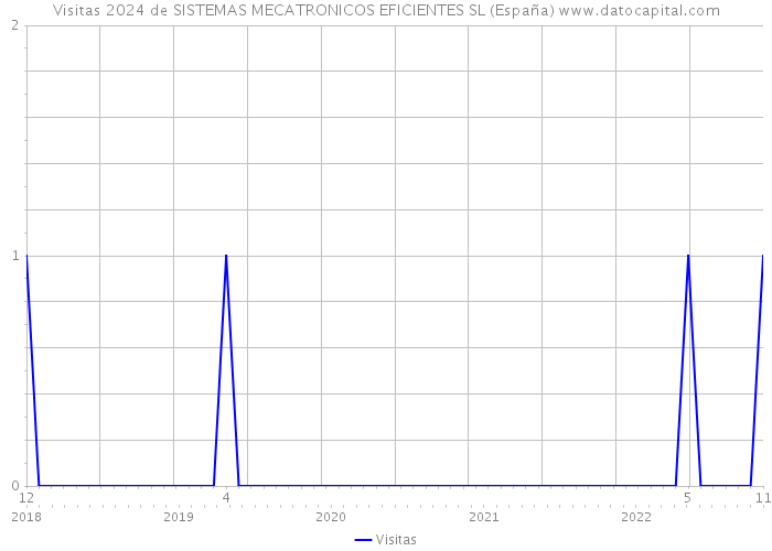 Visitas 2024 de SISTEMAS MECATRONICOS EFICIENTES SL (España) 