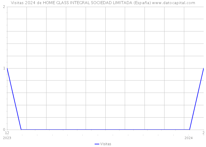 Visitas 2024 de HOME GLASS INTEGRAL SOCIEDAD LIMITADA (España) 